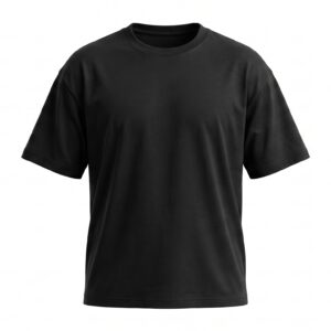 Eddez Black Never Look Back Cotton T-Shirt