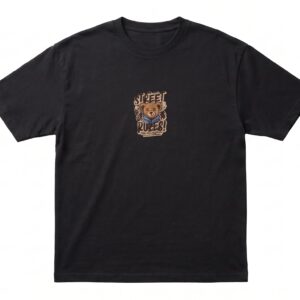 Eddez Sleep Rules Bear Cotton T-Shirt